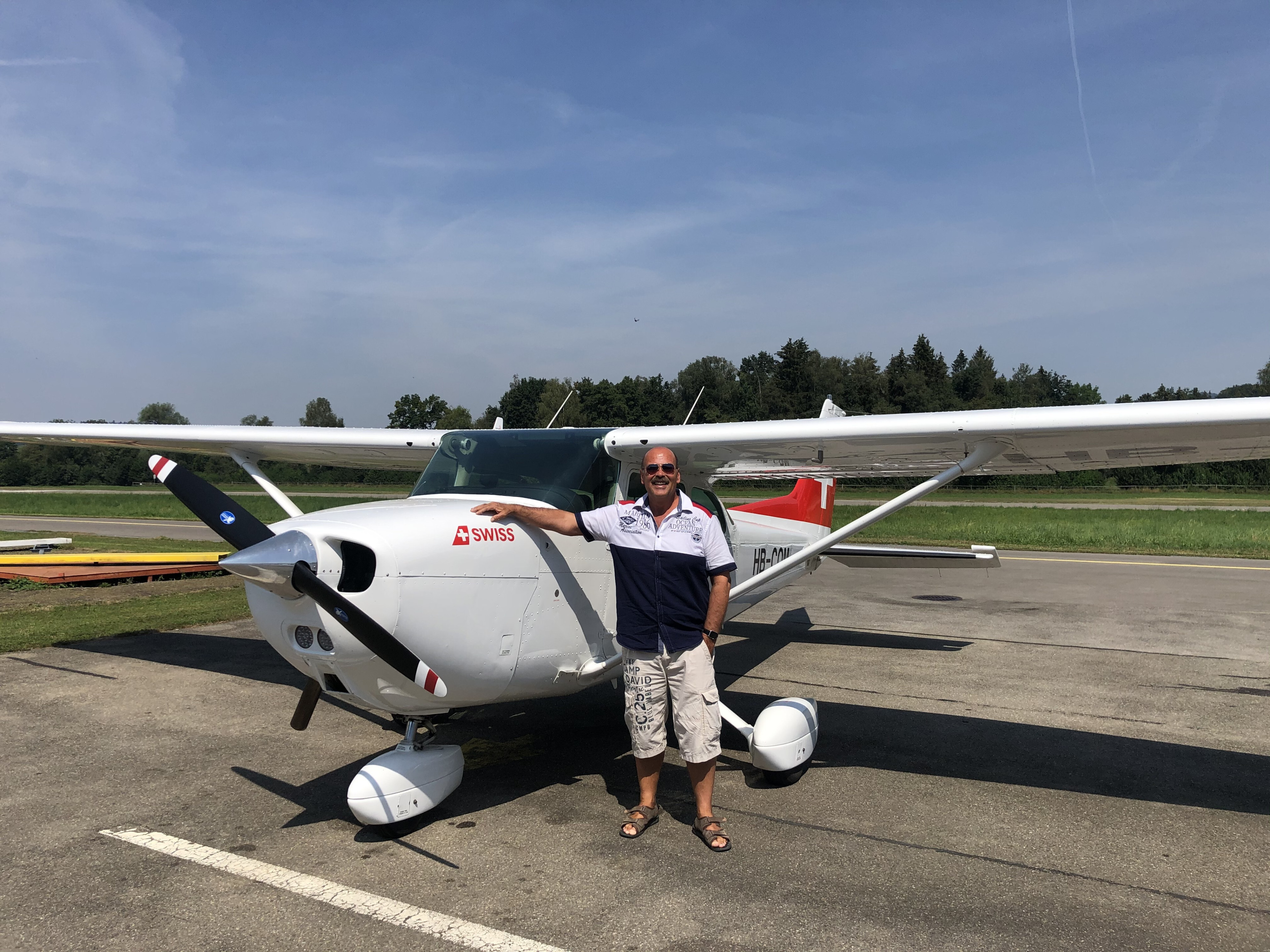 Cessna C-172 Bruno Studer Hausen am Albis