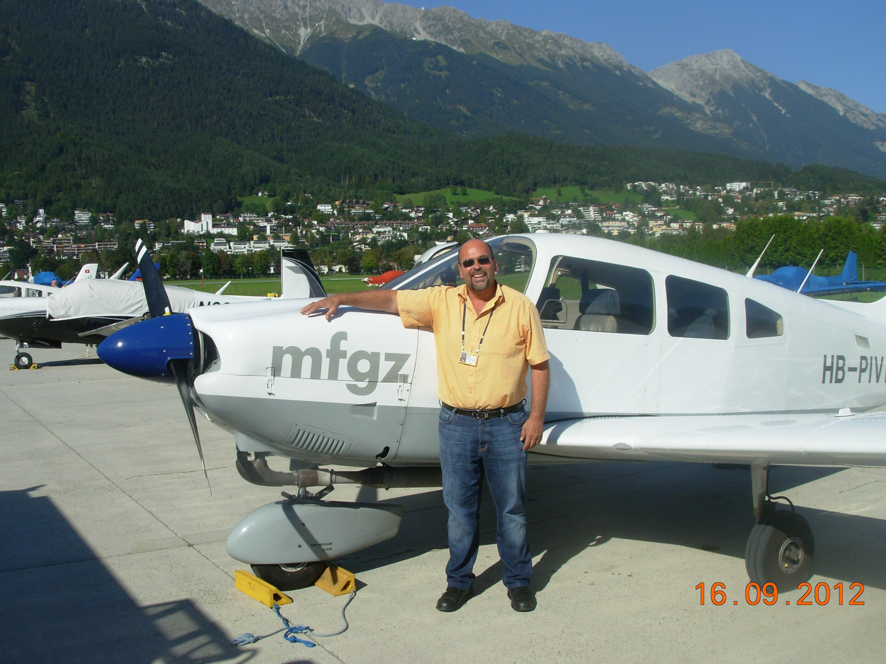 Piper Archer Innsbruck Bruno Studer